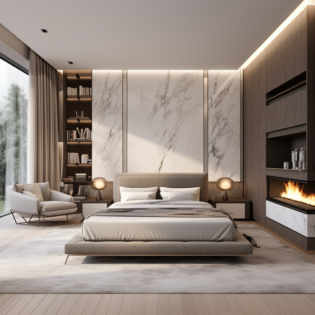 goddessvenus modern bedroom with fireplace and leather furnitur 08d6b073 1930 442e b662 4fcb818ef5c6 1